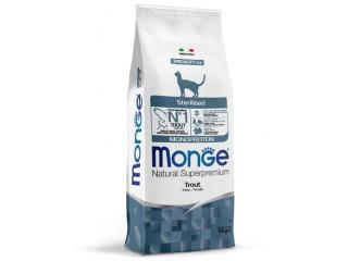 Monge Cat Speciality Line Monoprotein Sterilised Сухой корм для стерилизованных кошек из форели, 100г (весовой)