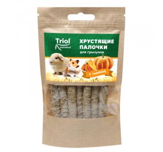 TRIOL Standard хрустящие палочки Лакомство для грызунов с тыквой, 30г