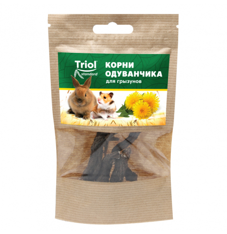 TRIOL Standard корни одуванчика Лакомство для грызунов, 10г