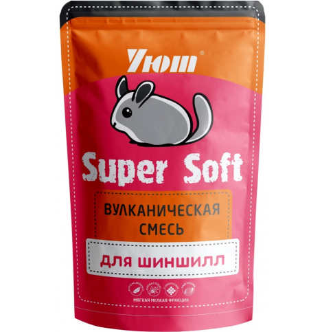 УЮТ Super Soft Вулканическая смесь для шиншилл, 0,73л