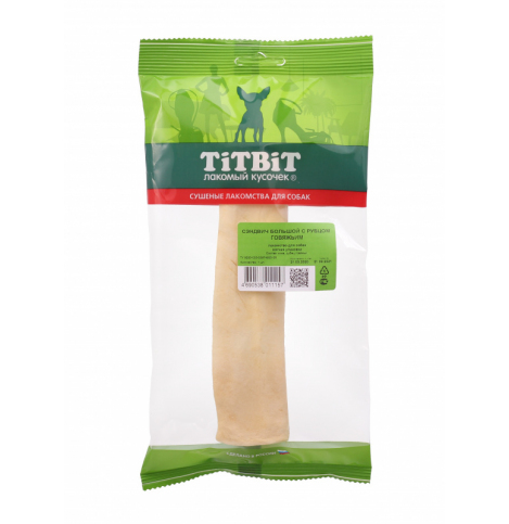 TiTBiT Сэндвич бол. с рубцом говяжьим, 50г