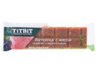 TiTBiT Батончик с мясом индейки и черносливом 40 г