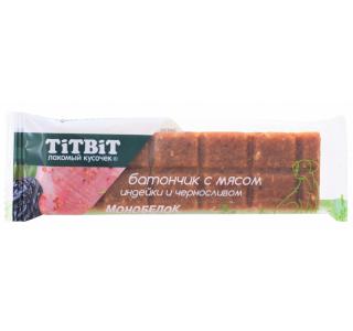 TiTBiT Батончик с мясом индейки и черносливом 40 г