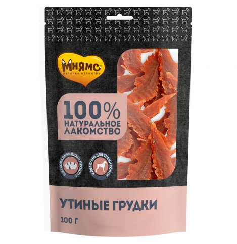 Мнямс Грудки утиные 100г