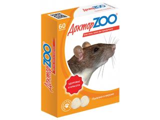 Доктор ZOO, витамины для крыс и мышей, 60 таблеток