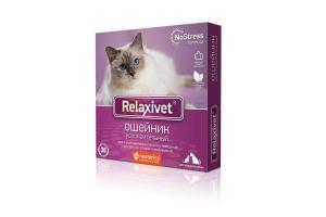 RELAXIVET Ошейник успокоительный для кошек и собак, 40 см