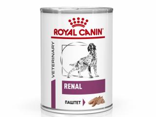 Royal Canin Renal (паштет), Корм консервированный диетический для взрослых собак, предназначенный для поддержания функции почек при острой или хронической почечной недостаточности - 410 гр