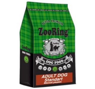 ZOORING Standart Adult Dog Meat (Сухой корм для молодых и взрослых собак всех пород) мясной рацион, 2 кг