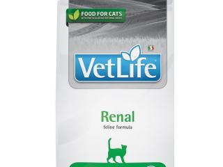 Farmina Vet Life Renal Сухой корм для кошек для поддержания функции почек при почечной недостаточности.