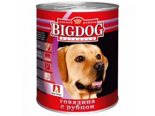 Зоогурман БигДог (BigDog), Консервы для собак Говядина с рубцом, 850г