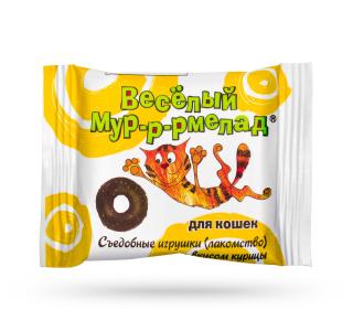 VEDA Весёлый Мур-р-рмелад со вкусом курицы
cъедобная игрушка (лакомство) для кошек