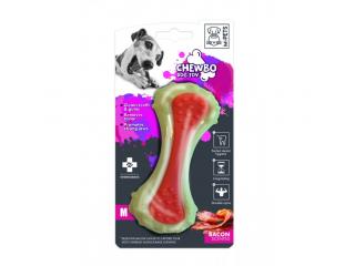 M-PETS Игрушка для собак Кость со вкусом бекона, 13 см