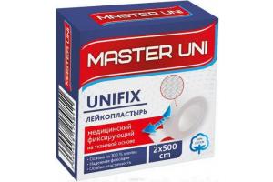 MASTER UNI UNIFIХ Лейкопластырь ФАРМЛАЙН №1 (тканевая основа), 2 см х 500 см