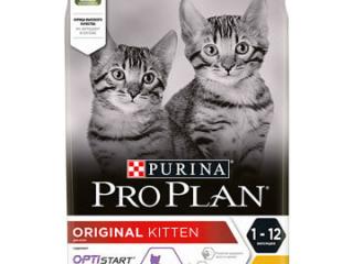 PRO PLAN Original Kitten Сухой корм для котят с курицей, 400г