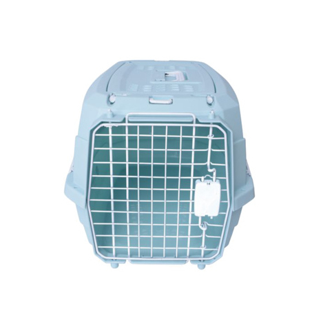 M-PETS Corsa Контейнер-переноска  для животных до 4,5 кг, цвет голубой, 47,5x32x26 см