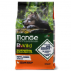 Monge Dog BWild GRAIN FREE Puppy & Junior Сухой корм для щенков, беззерновой, из мяса утки с картофелем 2,5 кг