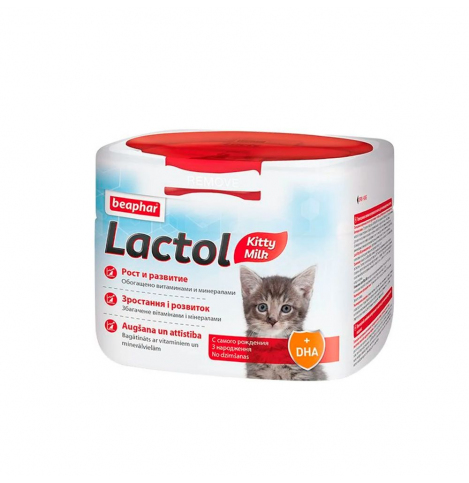 Beaphar Молочная смесь для новорожденных котят (Beaphar Lactol Kitty Milk), банка 250 г