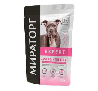 МИРАТОРГ EXPERT GASTROINTESTINAL Консервированный корм для собак при заболевании пищеварительной системы, 85г