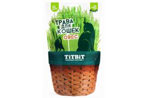 TiTBiT Трава для кошек овес, 60г