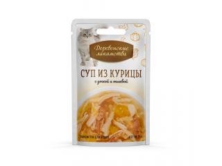 Деревенские лакомства Суп из курицы с уткой и тыквой, 35г