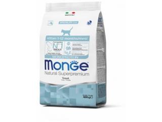 Monge Cat Speciality Line Monoprotein Сухой корм для котят и беременных кошек из форели 400 г