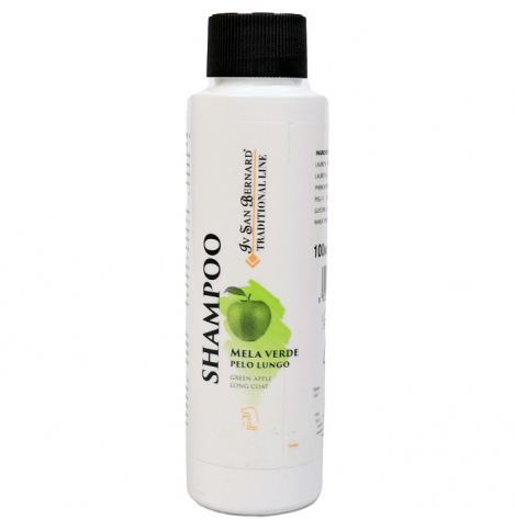 Iv San Bernard Traditional Line Green Apple Шампунь для длинной шерсти для собак и кошек, 100 мл