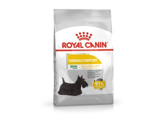 Royal Canin Mini Dermacomfort Корм сухой полнорационный для взрослых и стареющих собак мелких размеров при раздражениях и зуде кожи, связанных с повышенной чувствительностью, 1 кг