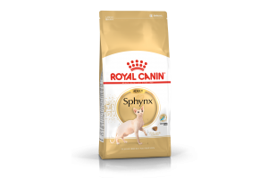 Royal Canin Sphynx Adult Сухой полнорационный сбалансированный корм для взрослых кошек породы Сфинкс старше 12 месяцев, 400г