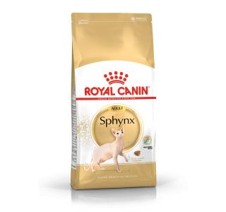 Royal Canin Sphynx Adult Сухой полнорационный сбалансированный корм для взрослых кошек породы Сфинкс старше 12 месяцев, 400г