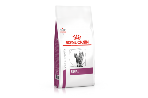 Royal Canin Renal Сухой корм для взрослых кошек для поддержания функции почек при острой или хронической почечной недостаточности, 400г