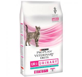 PRO PLAN VETERINARY DIETS UR URINARY Сухой корм для кошек при мочекаменной болезни, с океанической рыбой, 350г