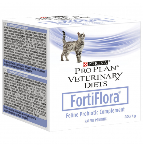 Пробиотическая добавка Pro Plan Veterinary Diets Forti Flora (для кошек и котят) для нормализации микрофлоры желудочно-кишечного тракта - 1 гр