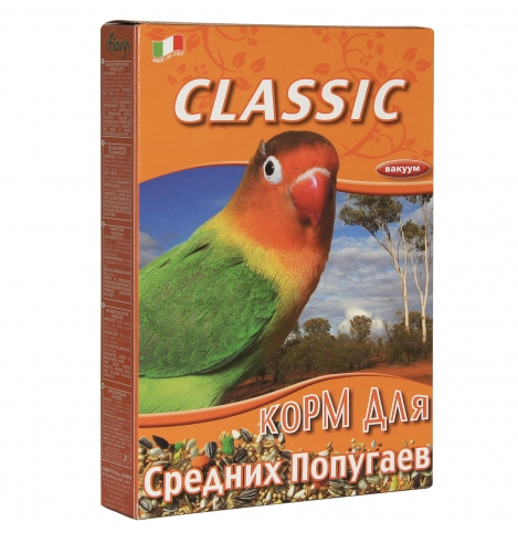 FIORY корм для средних попугаев Classic 400 г