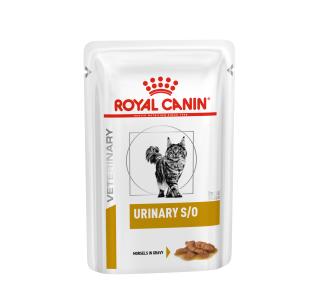 Royal Canin Urinary S/O (в соусе) Консервированнный корм для кошек, способствующий растворению струвитных камней и предотвращению их повторного образования, 85г