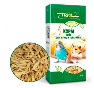 TRIOL Стандарт для птиц и грызунов "Овёс", 500 г