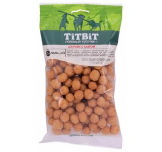 TiTBiT Шарики с сыром для собак Золотая коллекция 95 г