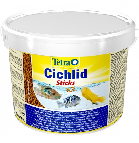 Tetra Cichlid Sticks корм в виде палочек для всех видов цихлид и других крупных декоративных рыб, 50г  (весовой)