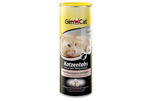 GimCat Katzentabs, витамины для кошек с маскарпоне и биотином, 1 шт.