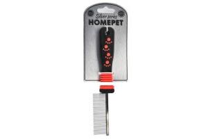 HOMEPET SILVER SERIES 20 см х 2,5 см 31 зуб расческа металлическая