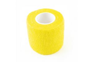 Бинт VitaVet самофиксирующийся, цвет желтый, 10 см х 4,5 м