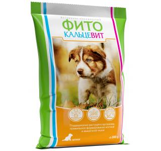 ФитоКальцевит, витаминно-минеральный комплекс для щенков, уп. 500 г