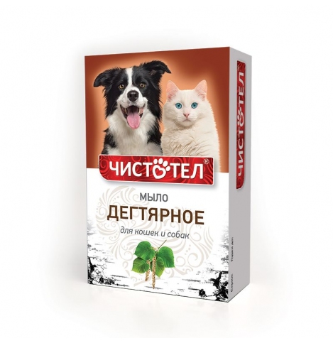 Чистотел Мыло дегтярное, 80 г