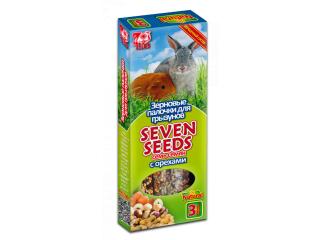 Seven Seeds Палочки для грызунов, с орехами 3 шт