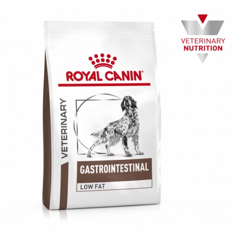 Royal Canin Gastrointestinal Low Fat Сухой корм полнорационный диетический для собак, рекомендуемый при нарушениях пищеварения и экзокринной недостаточности поджелудочной железы, 1,5 кг