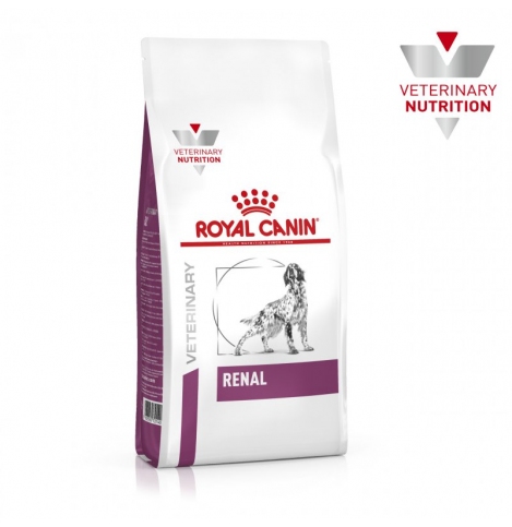 Royal Canin Renal Сухой полнорационный диетический корм для взрослых собак для поддержания функции почек при острой или хронической болезни почек. Ветеринарная диета, 2кг