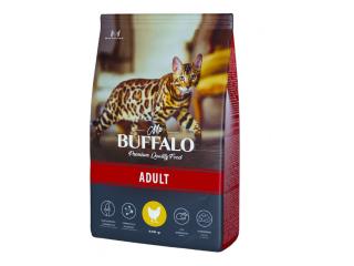 MR. BUFFALO ADULT С КУРИЦЕЙ Сухой корм для кошек, 400г