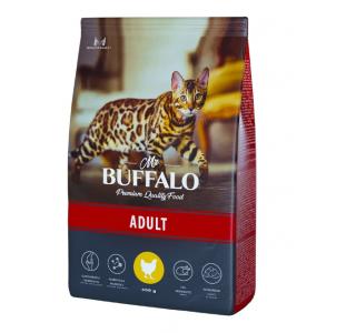 MR. BUFFALO ADULT С КУРИЦЕЙ Сухой корм для кошек, 400г