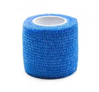 Бинт VitaVet самофиксирующийся, цвет синий, 7,5 см х 4,5 м