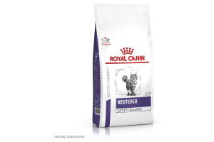 Royal Canin Neutered Satiety Balance Сухой полнорационный корм для взрослых котов и кошек с момента стерилизации до 7 лет. Диета для здоровых кошек, 300г