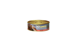 LUNCH FOR PETS Консервированный корм для собак, телятина 100 гр